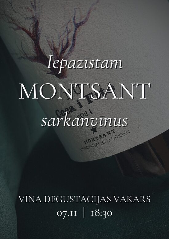 Get to know Montsant wines  |  November 7th, 18:30