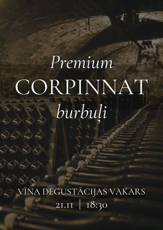 Premium Corpinnat bubbles  |  November 21st 18:30h
