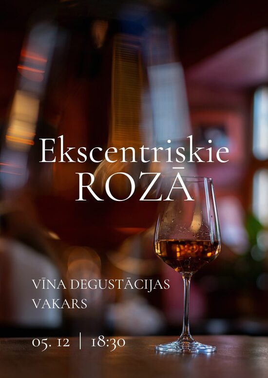 Ekscentriskie rozā  |  5. Decembris 18:30