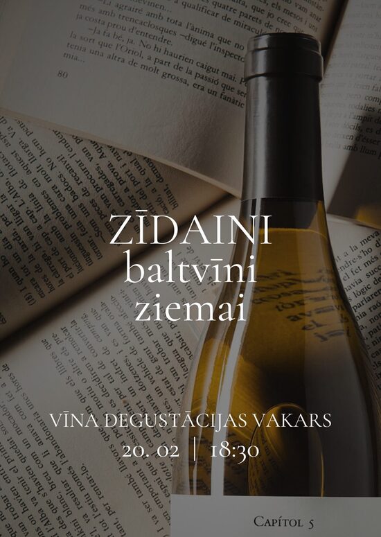 Zīdaini baltvīni ziemai  |  20. Februāris 18:30